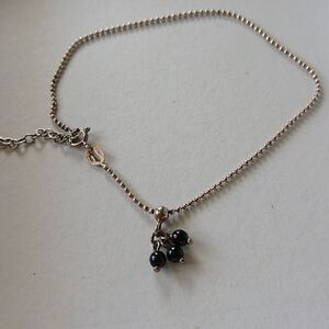 Italy silver simple ankle-let